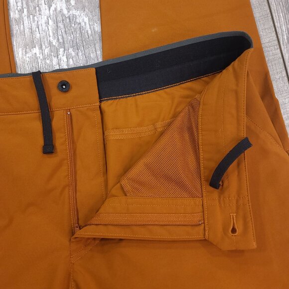 North Face Pants Mens 36 Orange Paramount Active Convertible Hiking Performance - Picture 7 of 10
